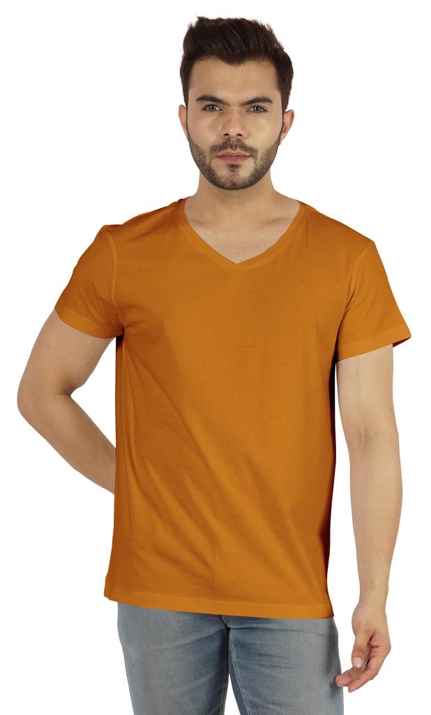 Inkmeso Футболка с V-образным вырезом, мужские базовые рубашки, повседневная хлопковая футболка с коротким рукавом