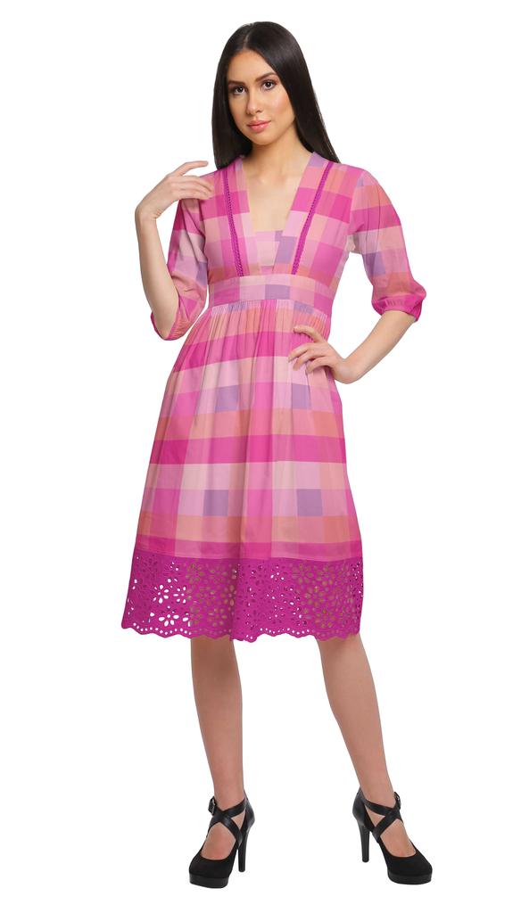 Moomaya Платье с коротким рукавом для женщин, вечернее платье из хлопка с принтом, повседневное