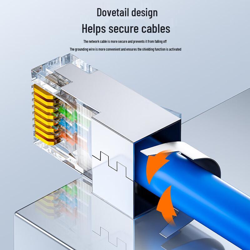 Shanze Cat7 RJ45 10 Gigabit Network Connector