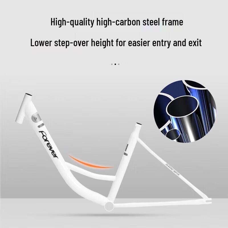 Постоянный 26-дюймовый городской велосипед с низкой рамой