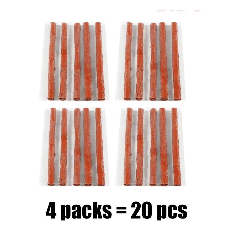 5/50Pcs Tire Repair Strips Tubeless Rubber Stiring Glue Seals for Car Motorcycle Bike Tyre Puncture Repairing Tools Accessories