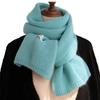 Windproof Thermal Neck Warmer Bib Snood Cowl Tube Winter Scarves  Autumn Winter