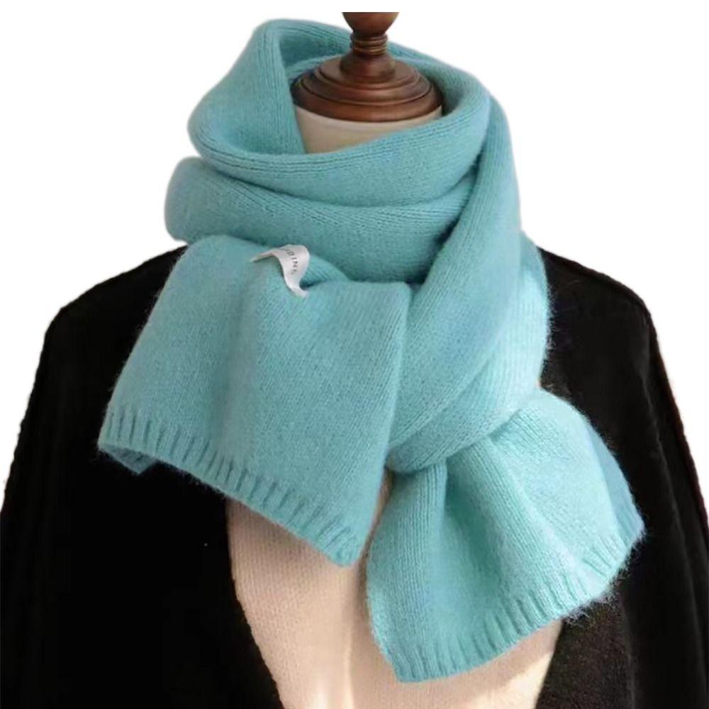 Windproof Thermal Neck Warmer Bib Snood Cowl Tube Winter Scarves Autumn Winter