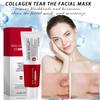 Коллагеновая маска, ночная маска-обертывание, отшелушивающая маска, увлажняющая для повышения эластичности и увлажненности, подходит для сухой кожи(1шт)