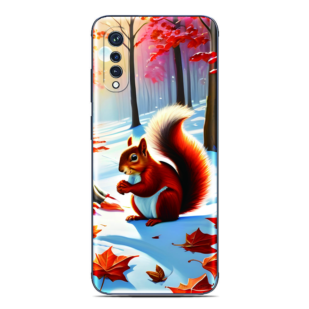 Фоточехол с белкой для Cubot A40 X100 A20 A10 Max 5 3 P80 P50 X70 X50 Note 60 50 21 Nothing CMF Phone 1 2 Pro 2a 3a Lite Чехол