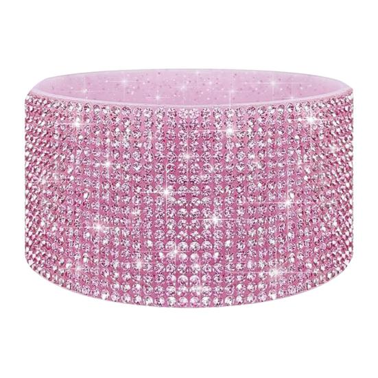 Силиконовый чехол со стразами для стакана 40 унций, блестящий чехол для бутылки с водой, нижний рукав, противоскользящий, игристый, аксессуары для стакана