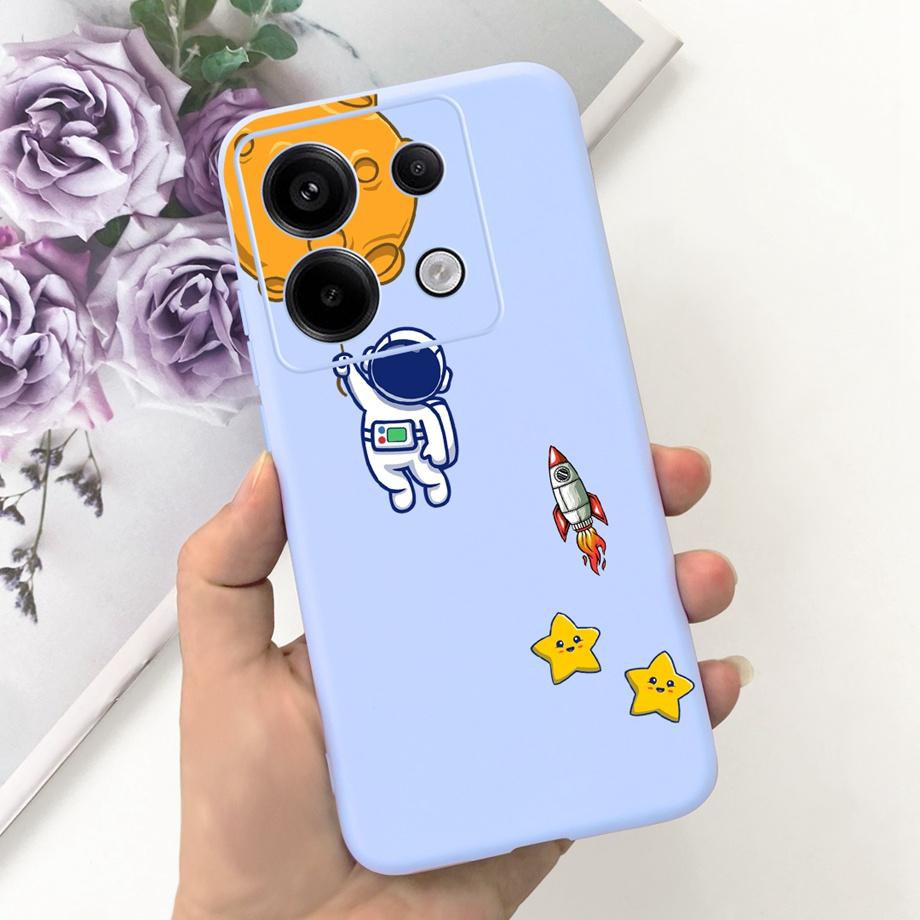 Чехол для телефона Xiaomi Redmi Note 13 Pro 5G с принтом "Корова" и клетчатым узором, из мягкого жидкого силикона, Funda для Redmi Note 13 4G Pro+ Plus