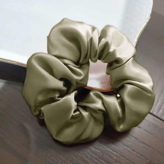 Dream Silk Yumeno Silk Eye and Scrunchie 19 Momme 6A Natural Popular for Long Includes Prevents Coffee Nightcap, Mask, 3-Piece Set, Washable, Silk,