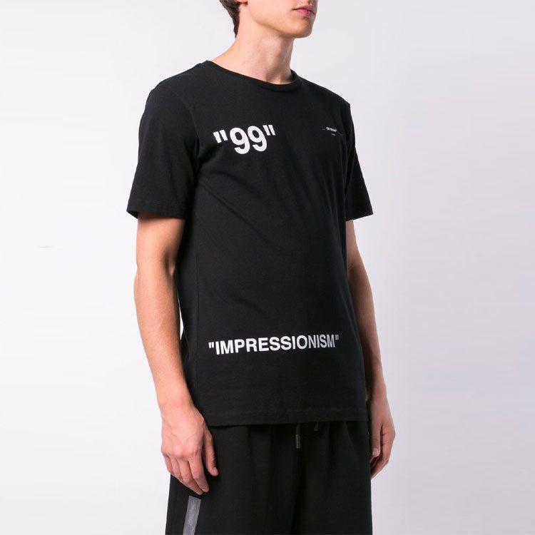 OFF WHITE Футболка с принтом Ice Man OMAA027R191850011088