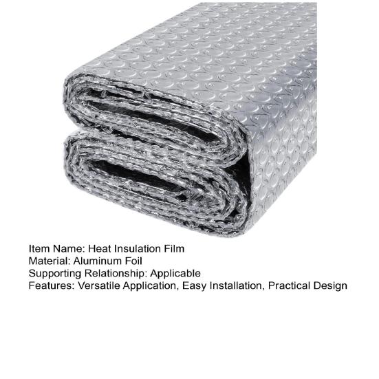 Изоляционная пленка R-значение 24 Отражающая изоляция Пена Двухпузырьковая Теплоизоляционная пленка Водонепроницаемая Фольгированная Изолированная