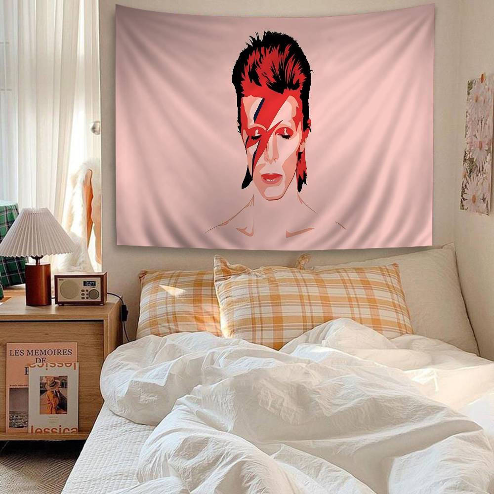 Hot Singer DDavid BBowie Hanging Bohemian Tapestry Bohemian Wall Tapestries Mandala Kawaii Room Decor