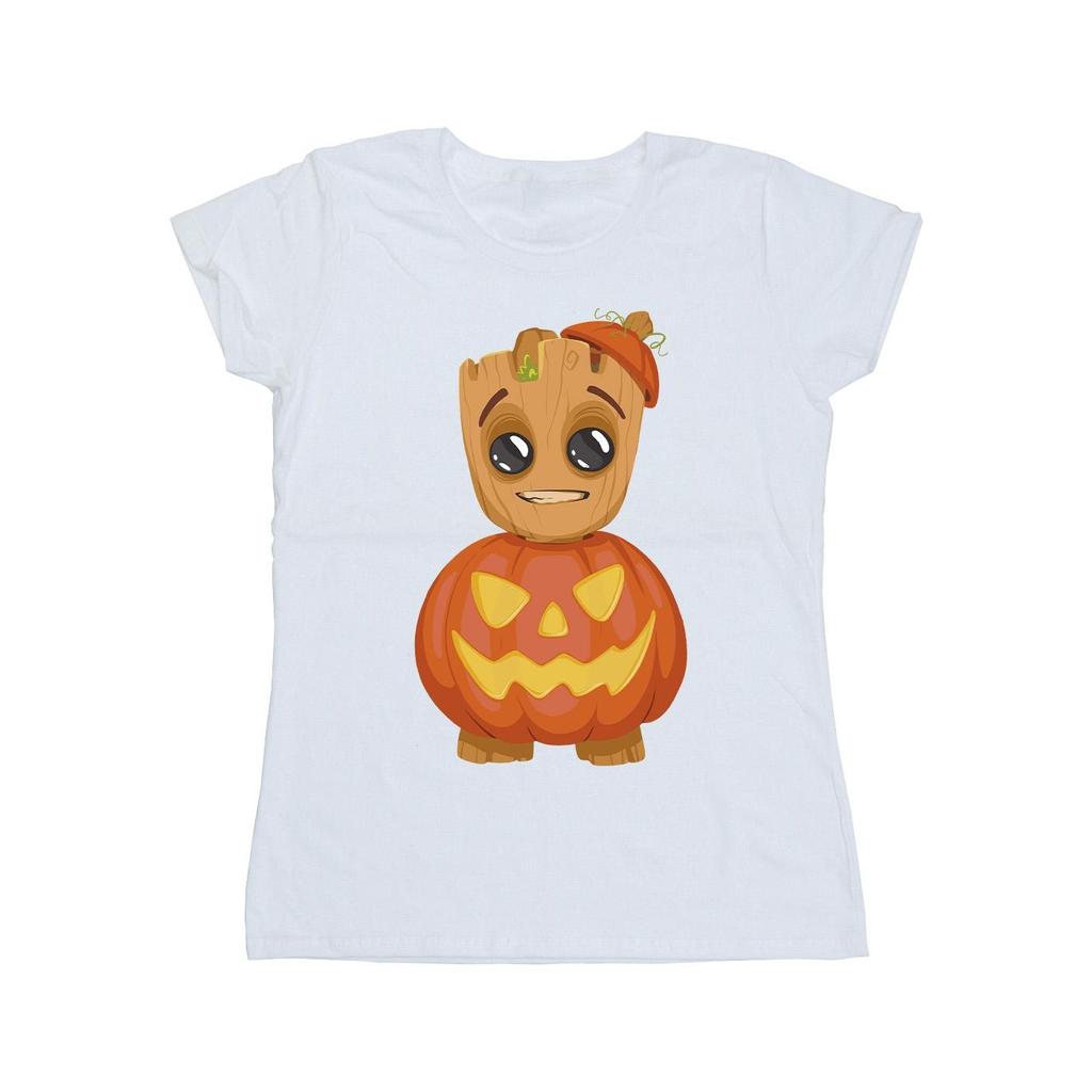 I Am Groot Womens/Ladies Pumpkin T-Shirt