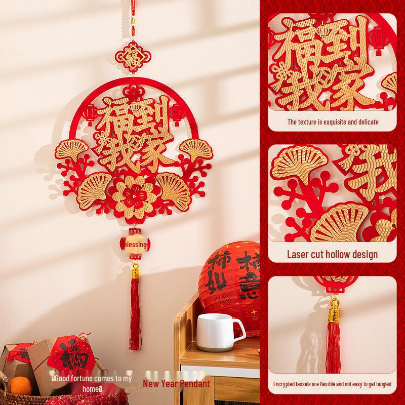 Подвески на Новый год Змеи 2025 — праздничные украшения для гостиной и талисманы удачи для праздника весны.