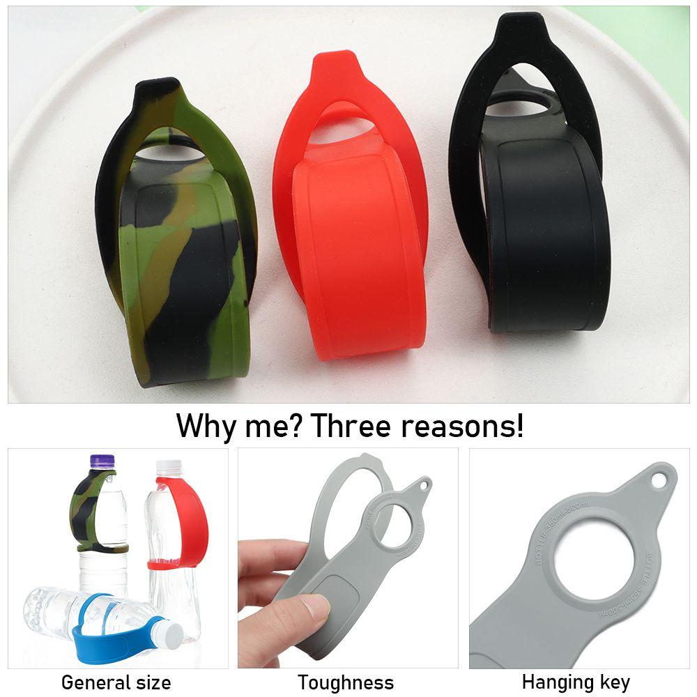 Accessories Safety Clasp Buckle Outdoor Water Bottle Belt Holder Hook Clip Silicone Bottles Hanger Quickdraw Carabiner