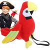Плюшевый Пиратский Попугай Реквизит для Хэллоуина Игрушки для Пиратских Ролевых Игр Плюшевая Кукла Попугай Плюшевое Украшение Птица Детские Игрушки День Рождения