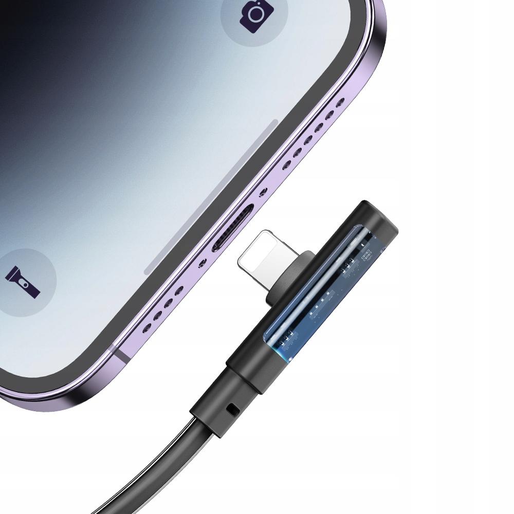Cable For Iphone, Angular, Powerful, Superfast, Mcdodo, 100W, 1.2M, Black