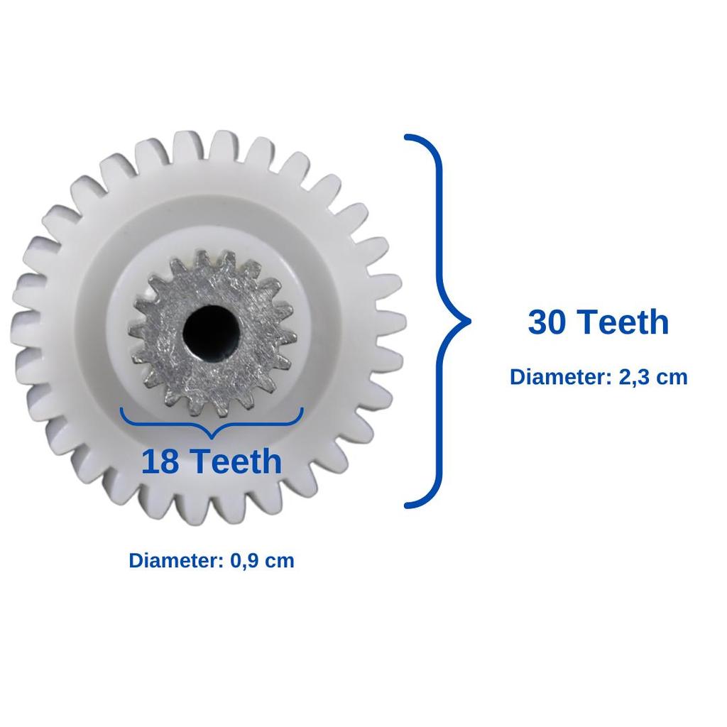 Rear Curtain Gear for Hyundai Azera, Kia Cadenza- (30Teeth)