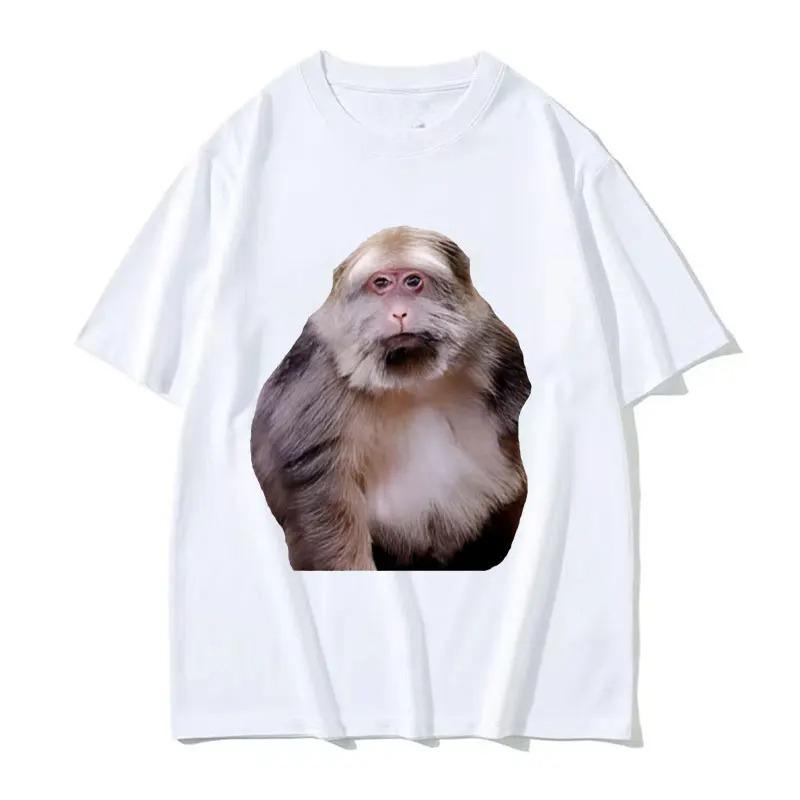 Funny Xing Xing Monkey Meme Graphic T Shirt Women Women Tee Shirt Retro Fashion Tshirt Streetwear Graphic T Shirts Personality