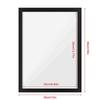30x40 см Магнитная фоторамка Diamond Art Рамка ПВХ Черная Картина Картины Сертификаты Демонстрационная рамка Домашний Офис Настенный Декор