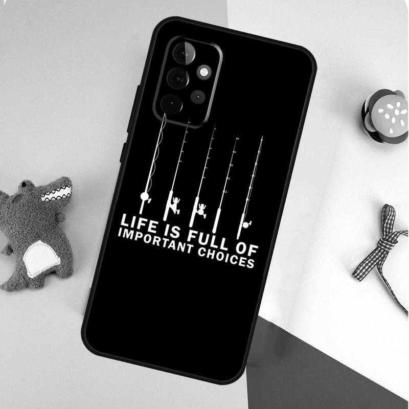 Fishing Rod Tool For Samsung Galaxy A54 A34 A14 A55 A35 A15 A53 A33 A13 A05 A06 A16 A22 A32 A52 Phone Case