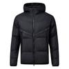 Men's Autumn and Winter Cotton Coat, Thick Cotton Coat, Hooded Men's Color Blocked Versatile Windproof Jacket