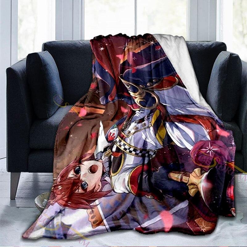 Одеяло из мультфильма «Страна чудес» NRC, школьная серия приключенческих игр, фланелевое одеяло для дивана, дивана, уютное плюшевое одеяло для детей