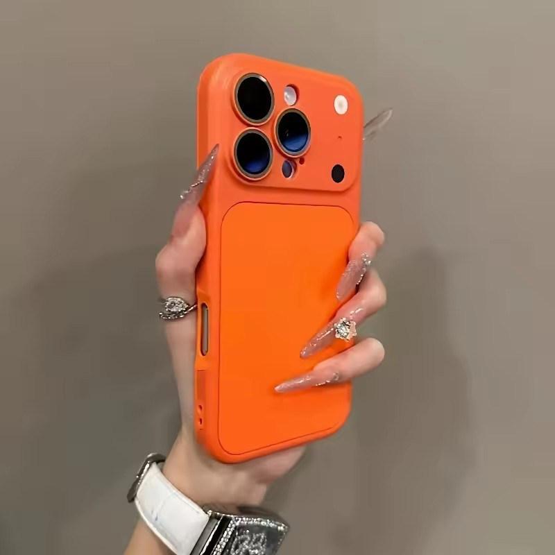 Чехол 2-в-1 для iPhone 12 13 14 15 16 17 Pro Max Air Ударопрочный Матовый Защита Линзы Стекло Мгновенная Смена на 17 Простой Чехол