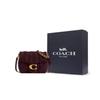 Coach Tabby 20 Metal Logo Clasp Closure Napa Leather Crossbody Shoulder Bag Small Women bags Merlot CW629-B4MER