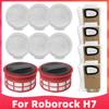 For Xiaomi Roborock H7 Cordless Stick Vacuum Cleaner Replacement Spare Parts Accessories Kit Front and Rear HEPA Filter Dust Ba