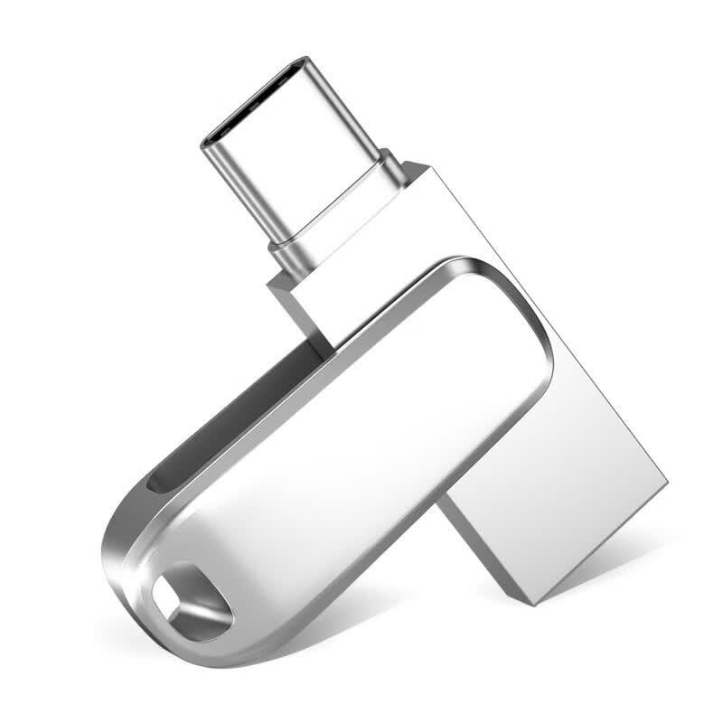 Металлический USB-накопитель OLOEY двойного назначения для телефонов и компьютеров
