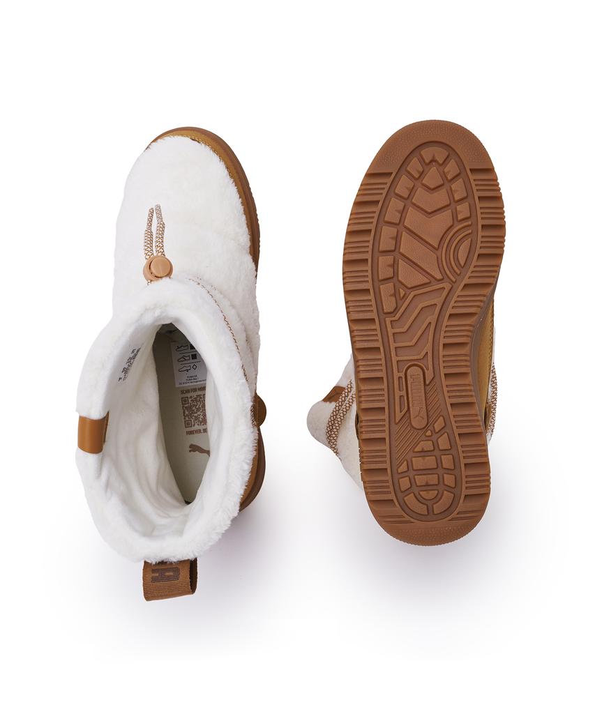 Puma Snowbay Suede Women'S - Ivory:Caramel / 402175-02