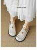 Weiwei Girl 939-2 Summer 2024 Retro Closed-Toe Slip-On Slippers for Women