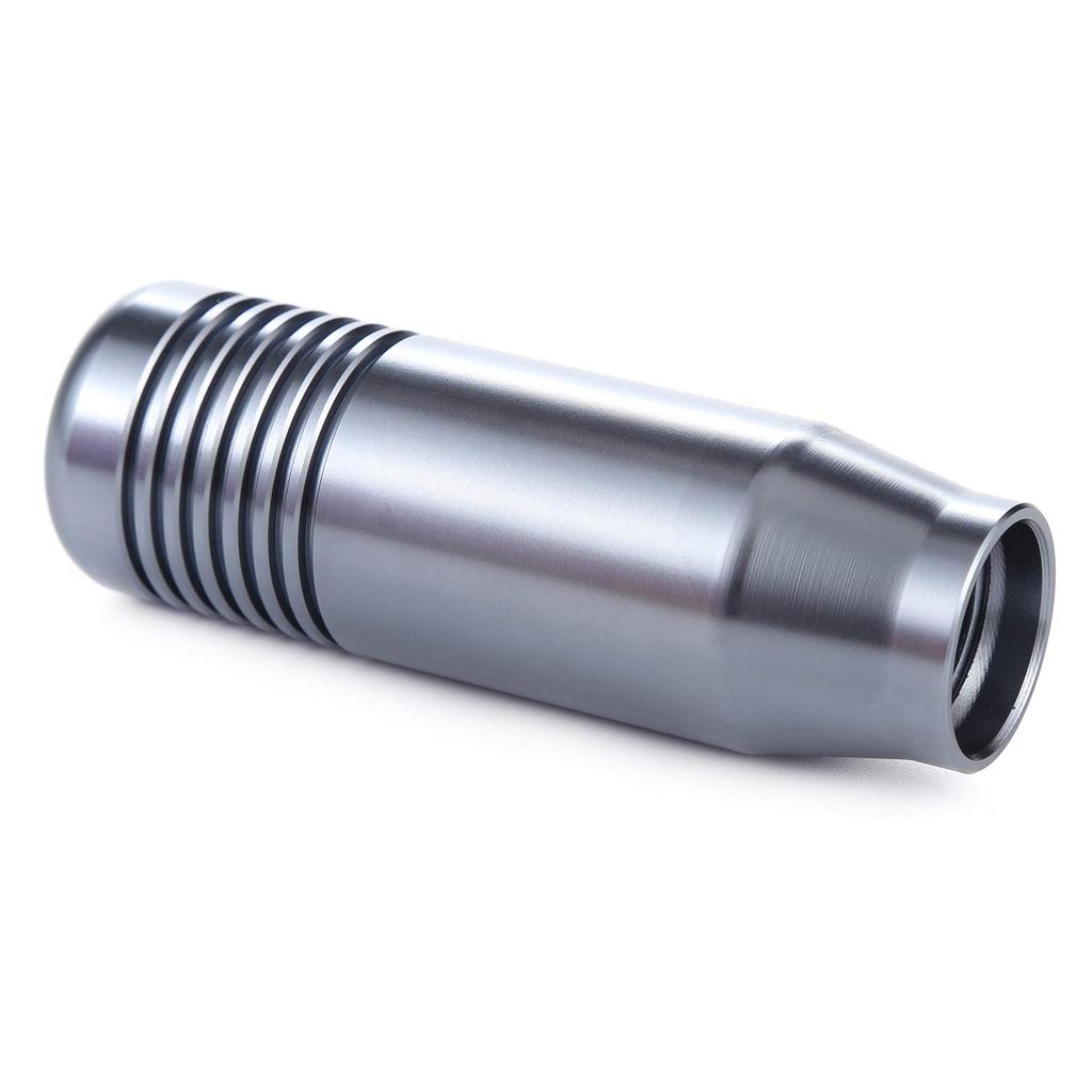 Arenbel Car Stick Shift Knob Aluminum Alloy Transmission Shift Knob Accessory Gear Shifter Handle Fits Most Automatic Manual Cars 3-inch (Titanium)