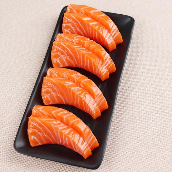 Изысканное тонкое мастерство Развитие воображения Портативный мини Имитация игры Лосось Симуляция Суши Косплей Игрушка Модель еды