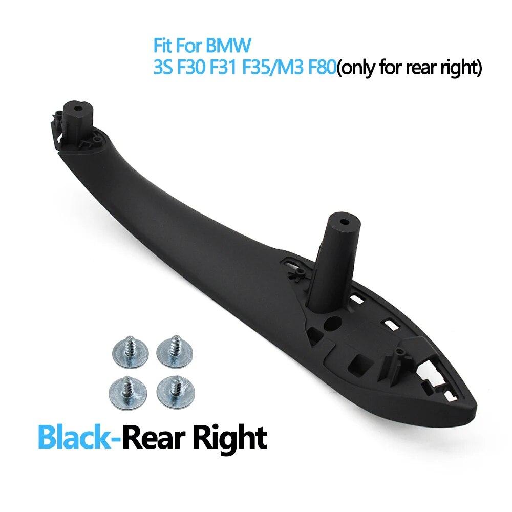 Car Left Right Door Inside Pull Handle Panel Trim For BMW 3 4 Series M3 M4 F30 F31 F32 F33 F34 F35 F36 F80 F82 F83 2012-2018