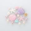 18Pcs Shoe Charm Diy Summer Starfish Shell Handicrafts Shoe Decoration Buckle Charms Hole Shoes Accessories