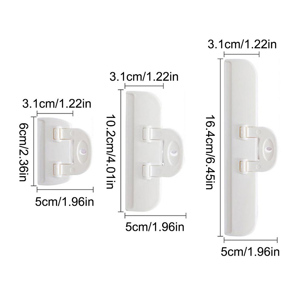 Зажим для запечатывания японских закусочных пакетов Зажим для запечатывания кухонных пищевых продуктов Влагонепроницаемый зажим Зажим для пищевых пакетов Молочный порошок Чай Уплотнитель