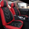 Универсальная полнокожаная подушка и чехол на сиденье автомобиля для пяти сидений, для всех сезонов