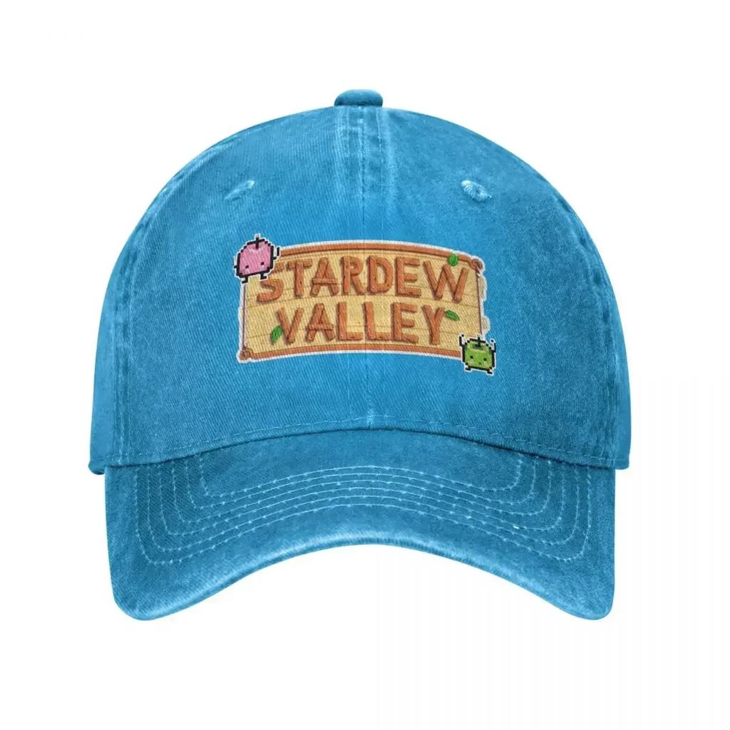 Stardew valley фан-арт спрайты Бейсболка Козырек Для Женщин 2025 Мужская