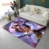 Классический мультяшный 3D ковер в стиле аниме Inuyasha, ковер для дома, гостиной, спальни, дивана, коврика, декор, детский коврик, нескользящий напольный коврик