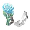 Зажим для скатерти из нержавеющей стали Роза Нескользящий для помещений и улицы Свадебная вечеринка Пикник Кемпинг Держатель скатерти Фиксирующий зажим