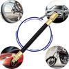 Car Tire Inflator Extension Tube Clip Type Connector Car Motorcycle Bicycle Tyre Pump Quick Inflation Chuck Adapter Hose Accessories