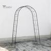Металлическая садовая арка для вьющихся растений, свадебное украшение, каркас арки, простая сборка, изогнутая решетка для роз, виноградных лоз, шары