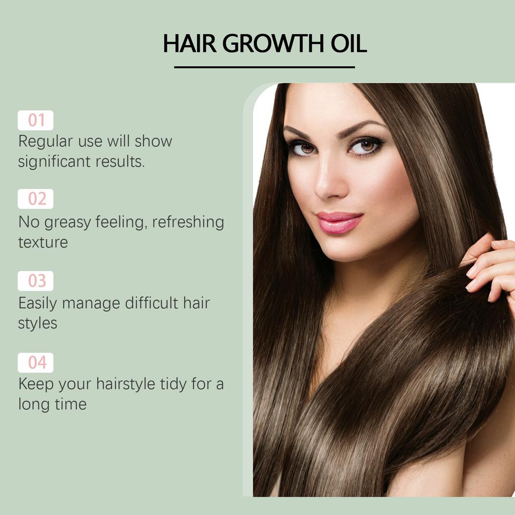 Thickening Hair Oil Effectively Nourishes Hair And Promotes Growth. Suitable For Continued Use To Maintain Hair Health,100ML