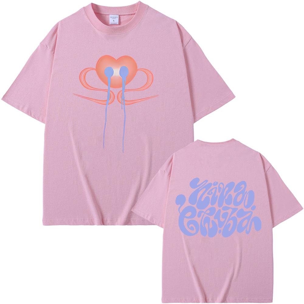 Singer Nina Chuba Tour New Album 2026 Cover Tshirt Men Women Fashion Pop Music T Shirts High Quality Cotton Oversized Tshirts