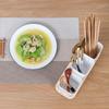 2/3 Divided Kitchen Utensil Holder Plastic Cutlery Drain Rack Chopstick Holder  Household