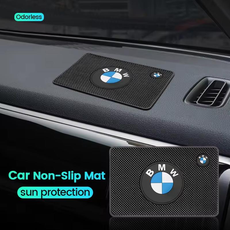 Car Dashboard Sticky Non Slip Mat Phone Holder Anti-Slip Silicone Mat For BMW X1 X3 X5 X4 X6 G30 G20 E46 E90 E60 F10 F30 F20 F40