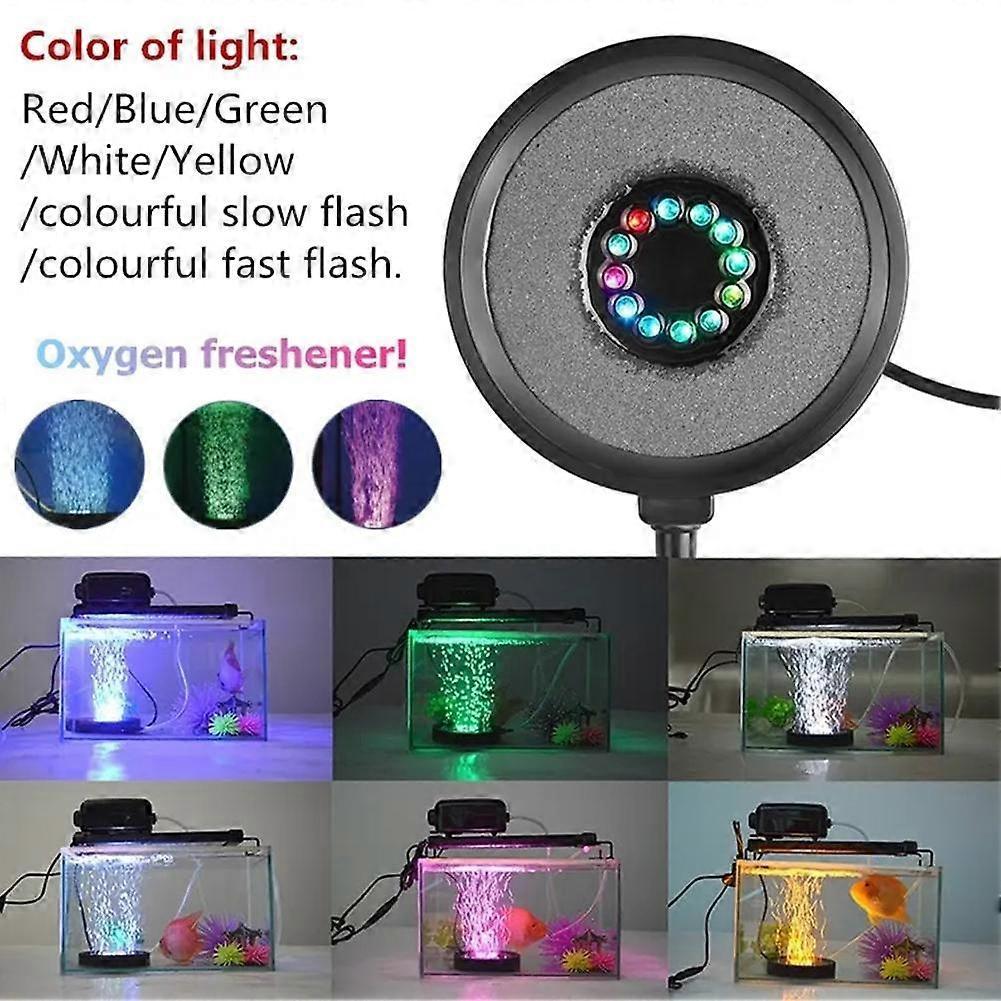 Fish Tank Landscaping Bubble Light LED Bubble Light Aquarium Light Decor