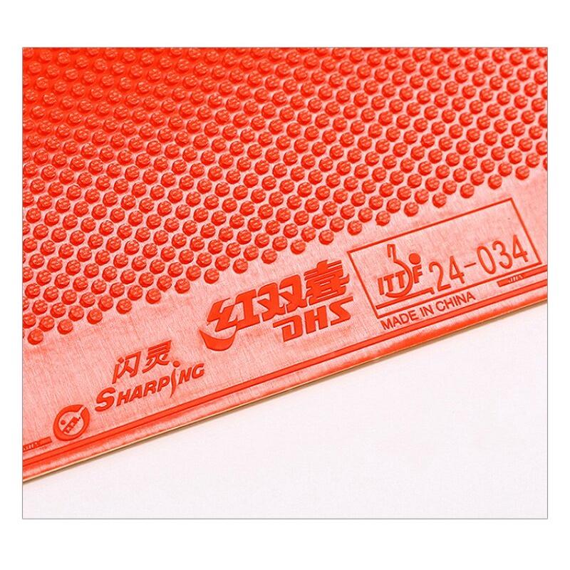 Оригинальная резина для настольного тенниса DHS Sharping, шипы, специальная ракетка для пинг-понга, сырая резина, быстрая атака для нападающего игрока