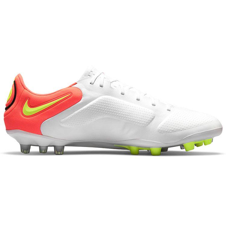 Nike Tiempo Legend 9 Elite AG Pro Motivation Pack Unisex Sneakers White Volt Bright-Crimson DB0824-176